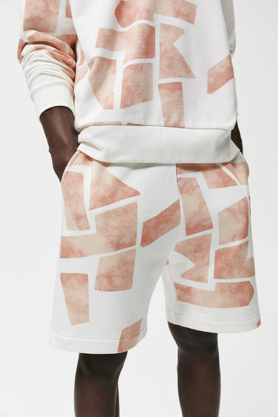 Geometric Print Shorts