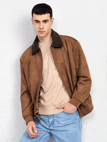 Brown Suede Jacket