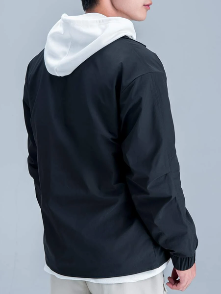 Navy Blue Utility Jacket