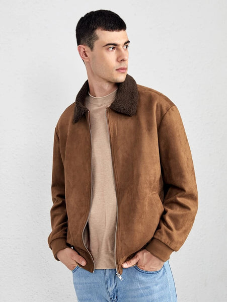 Brown Suede Jacket
