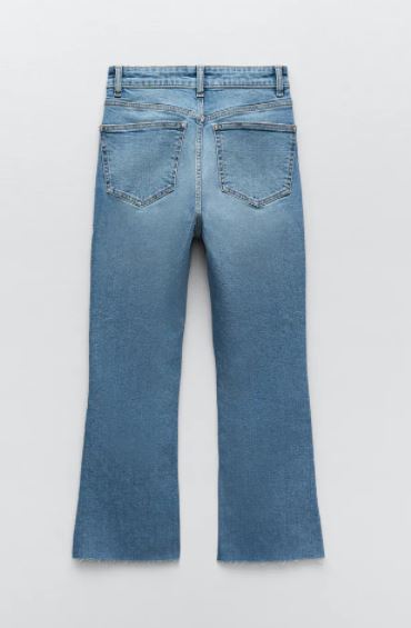 Cropped Flare Jeans