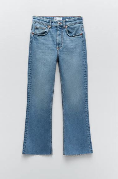 Cropped Flare Jeans